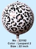 4d Folijski Balon 22" Leopard 1/1