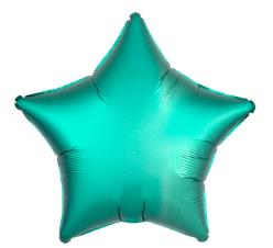 Folijski Balon Zvijezda 18" Krom Zelena 1/1