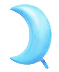 Folijski Balon Mjesec 28" Baby Plava 1/1