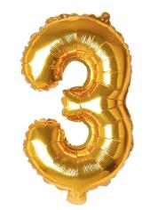 Folijski Balon Broj 16" Zlatna #3 1/1