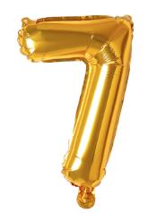 Folijski Balon Broj 16" Zlatna #7 1/1