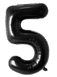 Folijski Balon Broj 40" Crna #5 1/1