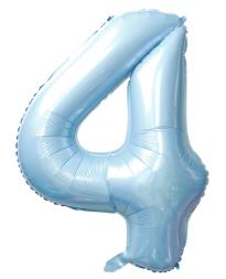Folijski Balon Broj 40" Baby Plava #4 1/1