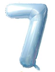 Folijski Balon Broj 40" Baby Plava #7 1/1