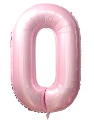 Folijski Balon Broj 40" Baby Roza #0 1/1