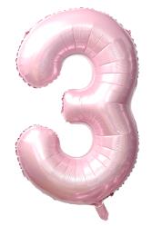 Folijski Balon Broj 40" Baby Roza #3 1/1
