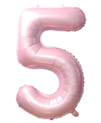 Folijski Balon Broj 40" Baby Roza #5 1/1