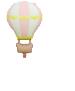 Folijski Balon 54x87 Cm Pink Air Balloon / 54x87 Cm