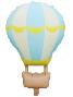 Folijski Balon 54x87 Cm Blue Air Balloon / 54x87 Cm