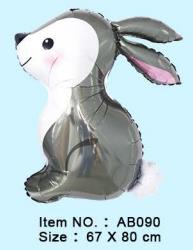Folijski Balon 67x80 Cm Rabbit