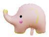 Folijski Balon 62x49 Cm Pink Elephant / 62x49,5 Cm