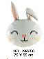 Folijski Balon 75x55 Cm Rabbit / 75x55 Cm