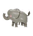 Folijski Balon 91x66 Cm Elephant
