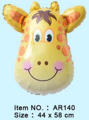 Folijski Balon 45x63 Cm Giraffe Head