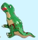 Folijski Balon 76x96 Cm Dinosaur