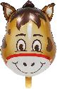 Folijski Balon 63x45 Cm Horse Head