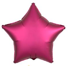 Folijski Balon Zvijezda 18" Krom Rose 1/1