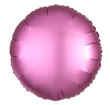 Folijski Balon Krug 18" Krom Roza 1/1