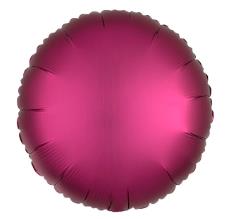 Folijski Balon Krug 18" Krom Rose 1/1