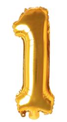Folijski Balon Broj 16" Zlatna #1 1/1