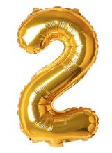 Folijski Balon Broj 16" Zlatna #2 1/1