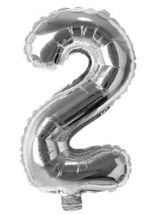 Folijski Balon Broj 16" Srebrna #2 1/1