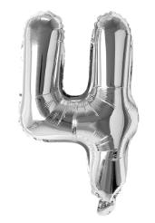 Folijski Balon Broj 16" Srebrna #4 1/1