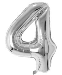 Folijski Balon Broj 40" Srebrna #4 1/1