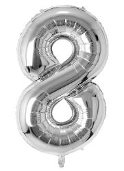 Folijski Balon Broj 40" Srebrna #8 1/1