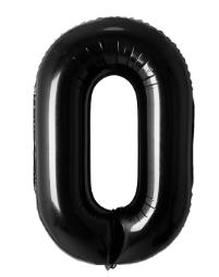 Folijski Balon Broj 40" Crna #0 1/1