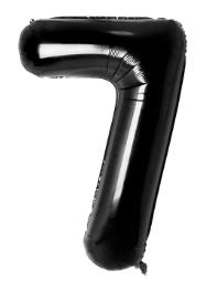 Folijski Balon Broj 40" Crna #7 1/1