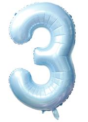 Folijski Balon Broj 40" Baby Plava #3 1/1