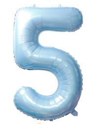 Folijski Balon Broj 40" Baby Plava #5 1/1