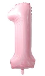 Folijski Balon Broj 40" Baby Roza #1 1/1