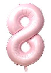 Folijski Balon Broj 40" Baby Roza #8 1/1