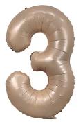 Folijski Balon Broj 40" Karamel #3 1/1