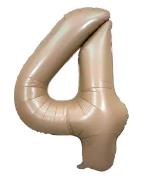 Folijski Balon Broj 40" Karamel #4 1/1