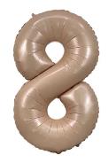 Folijski Balon Broj 40" Karamel #8 1/1