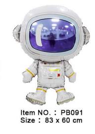 Folijski Balon 83x60 Cm Astronaut