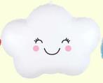 Folijski Balon 45x48 Cm White Smile Cloud