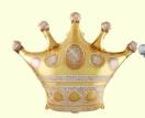 Folijski Balon 73x69 Cm Glod Crown