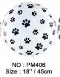 Folijski Balon 18" Paw